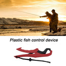 6 inch Fish Lip Controller Grip Holder Clamp Fishing Gripper Tools (Red)