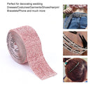 #A 1m Rhinestone Tape Applicator Ribbon Glitter Self-adhesive Crystal DIY Sticke