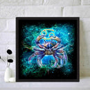 Handmade DIY Full Round Drill Diamond Painting 5D Shiny Cancer Poster Kit