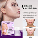60pcs V-Shaped Tighten Chin Lifting Adhesive Tape Invisible Facial Line Stickers
