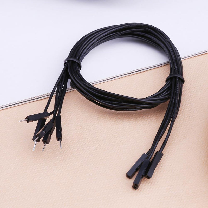 ALLOYSEED 5pcs 70cm Dupont Cable Stepper Motor Wire 1 Pin Male and Female
