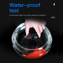 Dual USB Charger Motorcycle Handlebar Power Adapter with Voltmeter Thermome