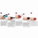Laquer Manicure DIY Semi Transparent Nail Glitter Polish Nail Sequins UV Gel