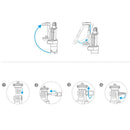 Tripod Action Camera For DJI Action 2/pocket 1/2 For DJI Action 2/pocket 1/2