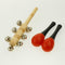 Musikinstrument Spielzeug Set Tamburin Maraca Triangle Bell