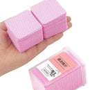 200pcs Paper Cotton Wipes Eyelash Glue Remover Wipe Pad Nails Cleaner L0B8
