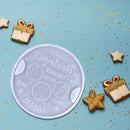 #A Silicone Tray Epoxy Mold with Handle DIY Tray Mould Christmas for Children Gi