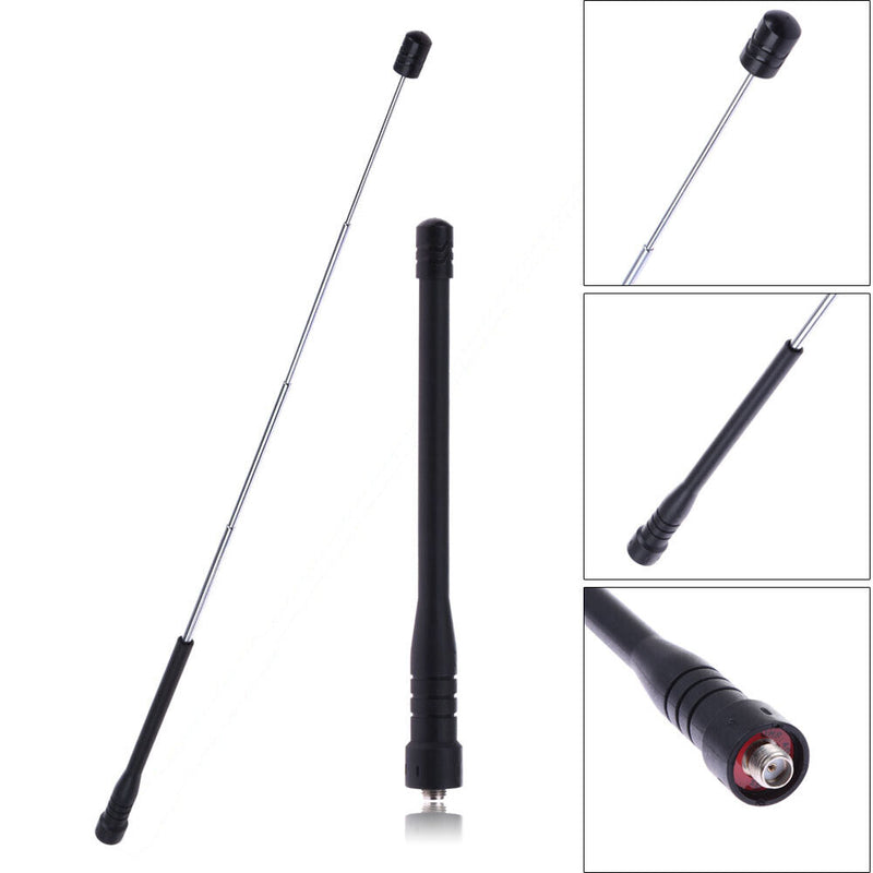 SMA-Female 430Mhz UHF Telescopic Antenna for Baofeng UV-5R 888s 777s Newly