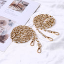 Synthetic Leather Purse Chain Strap Length 47.2 Inch for Shoulder Crossbody B