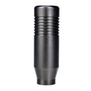 8.5cm Car Aluminum Alloy Manual Gear Stick Shifter Lever Knob(Black)