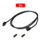 4Pin LED Extension Cable RGB 5050 3528 LED Strip Light Connector Cord (2m) Newly