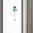 2pcs Crystal Wind Chimes Diamond Hanging Light Catcher Home Decor (ZH006)