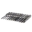 12pcs 50mm 1/4 Inch Hex Shank Magnetic Phillips Cross Screwdriver Bits