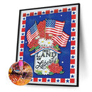 Diamond Painting Flag Full Round Drill Picture of Rhinestone DIY Drawing Kit