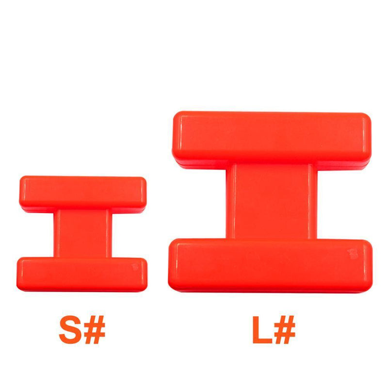 H Block Markers Float Carp Fishing Line Marker Terminal Tackle w/ Line (L)