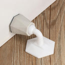 Anti-Collision ABS Silicone Door Wedge Wall Protector Door Stopper Floor Block