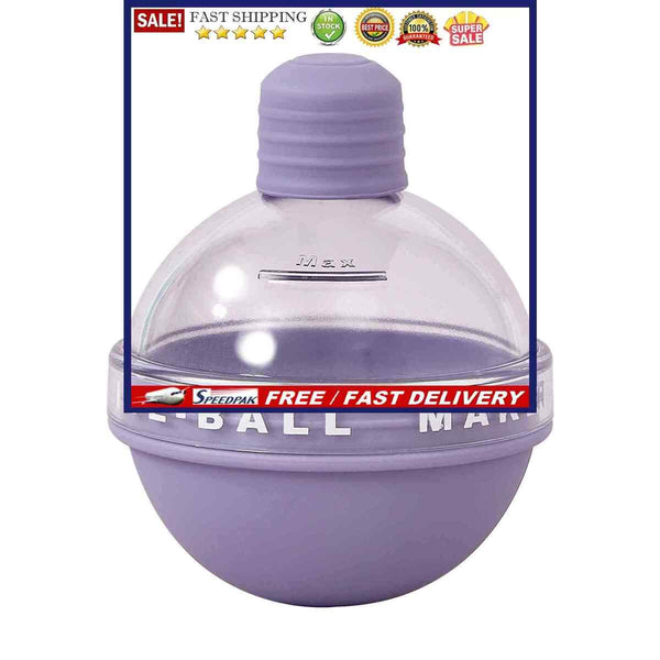 Ice Ball Mold - Ice Cube with Lids Molds for Whiskey Cocktails Drinks Coffee