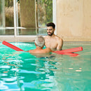 Solid Swimming Aid Foam Water Noodle Low Density & Strong Buoyancy (Red B) Newly