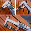EDC Cash Money Clip Stainless Steel Keychain Clip Belt Holder Beer Opener