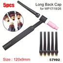 TIG Welder Accessory Tool Parts WP17/18/26 57Y02 Long Back Cap Welding Torch