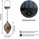 Landscape Lights Hollow Garden Light Solar Light Balcony Decoration Iron Art