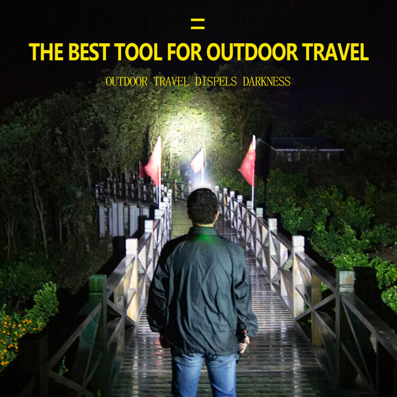 Outdoor Camping Waterproof Hat Clip Light XPG LED Super Bright Sensor Headlight