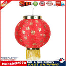 Waterproof Blessing 10 inch Chinese Tassel Lanterns Festival Decor (1pc) Newly