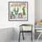 DIY Cute Cactus Mosaic Full Round Diamond Drawing Handmade Rhinestone Craft Gift