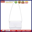 Pure Color PU Saddle Bag Flap Small Shoulder Crossbody Bags Female Messenger Bag