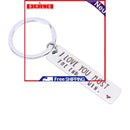 Keychains Couple - I Love You More Most The End I Win Perfect Gifts for Him Her