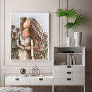 Girl by Garden Oil Paint By Numbers Kit DIY Home Decoration Gift Wall Pictures