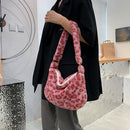 Retro Women Animal Printing Large Capacity Tote Handbags Shoulder Underarm Bag