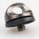 BLACK - 1/4" Strap Connector Screw Adapter For Black DSLR Rapid Camera E2X8