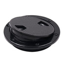 White Round Non-slip Access Hatch Marine Deck Cover Lid Boat Sailing Inspection
