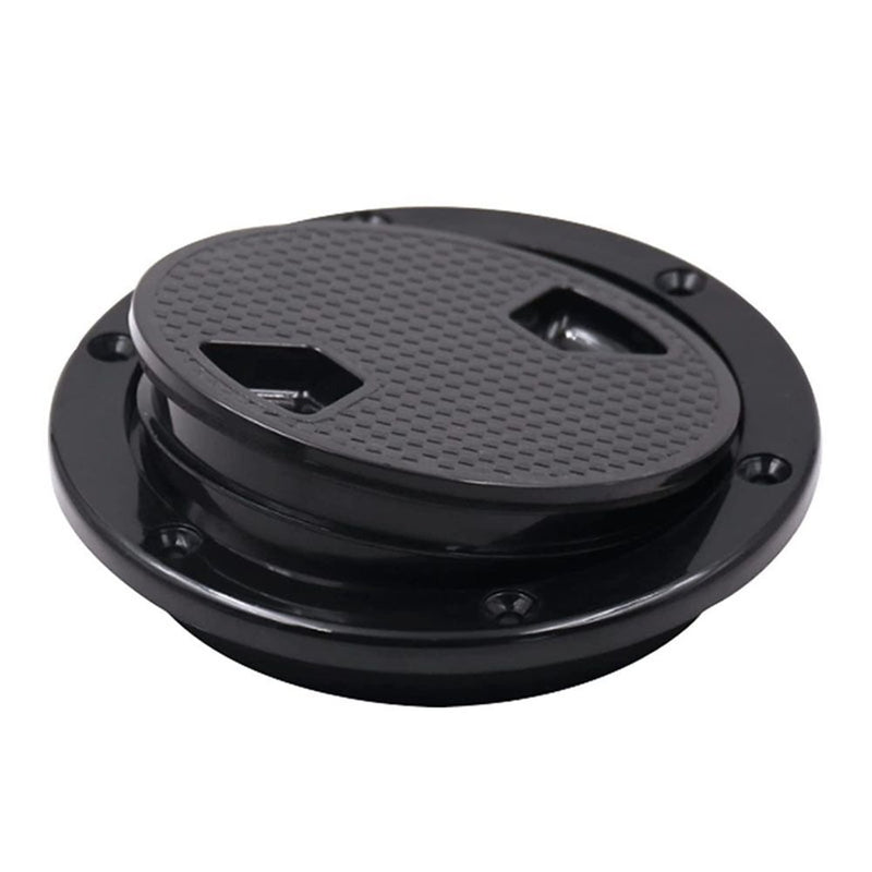 White Round Non-slip Access Hatch Marine Deck Cover Lid Boat Sailing Inspection