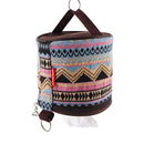 Camping Tissue Box Holder Toilet Paper Case National Style Holder (Blue) Newly