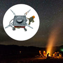 Portable Gas Camping Stoves Butane Propanes Burners Outdoor Picnic Z7H1 B9E1