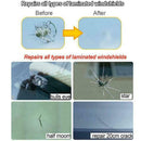 Windshield Repair Kit Quick Fix DIY Car Wind Glass Rock Bullseye Crack Chip R8P9