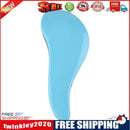 Hair Comb Detangle Hairbrush Massage Brush Curly Styling Tool (Light Blue)