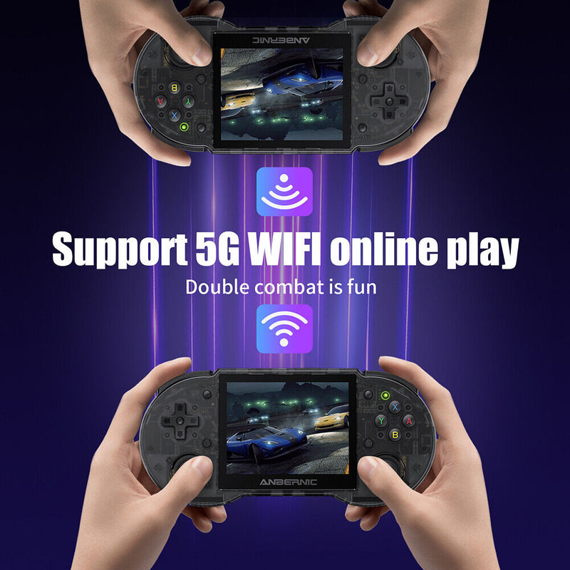 #A 3.5 inch IPS HD Screen Bluetooth-compatible 5G WiFi Retro Handheld Game Conso