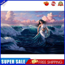 Chasing Sea Girl Oil Paint By Numbers Kit DIY Acrylic Painting on Canvas