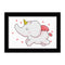 11CT Stamped Kit Handmade Cartoon Animal Cross Stitch DIY Bedroom Art Needlework