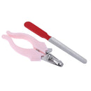2pcs/Set Stainless Steel Nail Clipper Claw Cutter Dog Cat Puppy Pet Professional