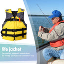 Adults Floating Jacket Lightweight Life Vest for Fishing Swimming (Yellow) Newly