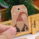 Santa Claus Kraft Paper Kraft Tag Gift Wrapping Hang Tags Christmas Labels