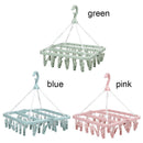 Clothespin Pants  Hanger Wash Drying Holder Line Airer Laundry Holder Rack