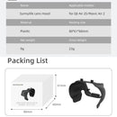 Protective Gimbal Drone Lens Hood Sunshade Lens Cover Plastic For DJI Air 2/2S