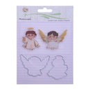 Silicone Stamp + Metal Dies Stencil Frame Scrapbook Angel Craft