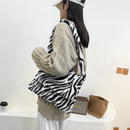 Female Fluffy Hit Color Shoulder Bag Autumn Winter Casual Flap Mini Handbag