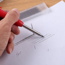 2pcs Built-in Sharpener Carpenter Pencil with 24 Refill Woodwork Lead Pen